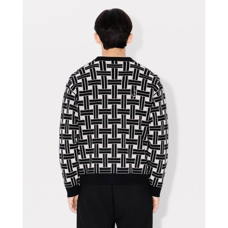 Cardigan brodé 'KENZO Weave'