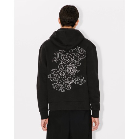 Sweatshirt à capuche brodé 'KENZO Star Tiger'