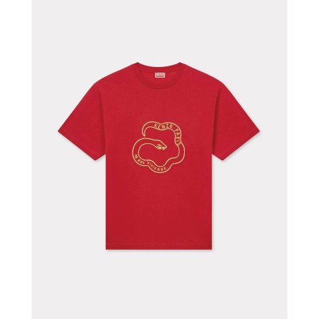 T-shirt brodé oversize 'Lunar New Year' en coton