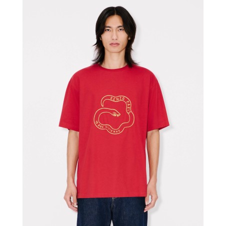 T-shirt brodé oversize 'Lunar New Year' en coton