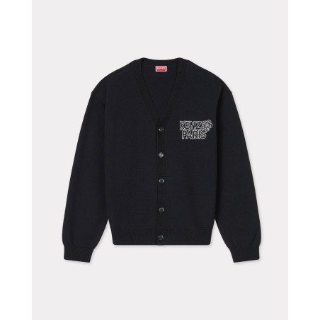 Cardigan unisexe brodé 'KENZO Constellation' en laine et coton