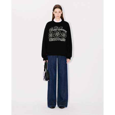 Pull unisexe brodé 'KENZO Constellation' en laine et coton