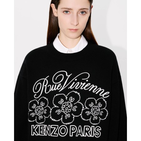 Pull unisexe brodé 'KENZO Constellation' en laine et coton