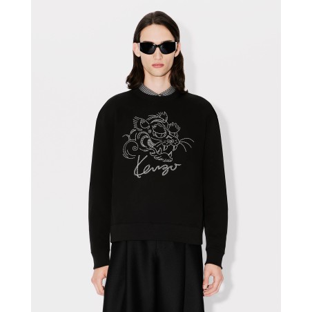 Sweatshirt brodé 'KENZO Star Tiger'