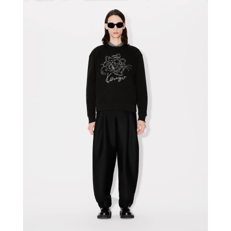 Sweatshirt brodé 'KENZO Star Tiger'