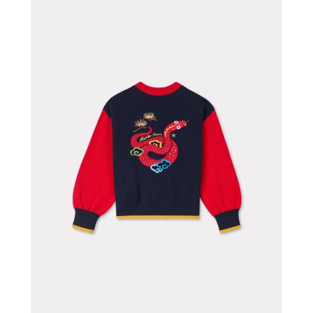 Pull brodé 'Lunar New Year' en coton et en laine