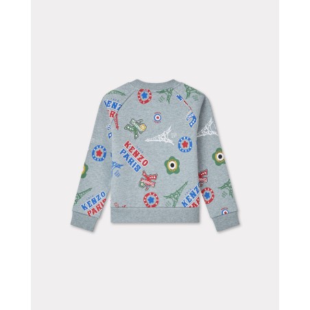 Sweatshirt imprimé en coton