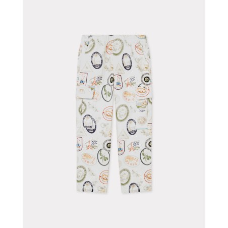 Pantalon imprimé 'KENZO Tour' en coton