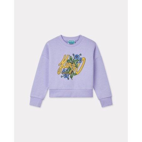 Sweatshirt en coton 'Blue Jungle'