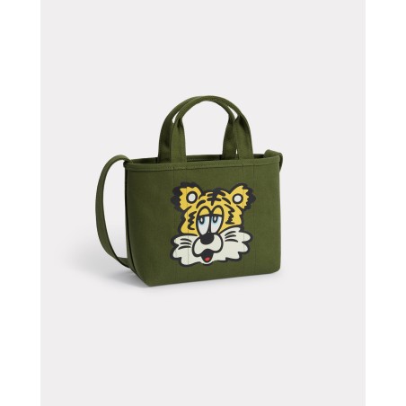 Petit tote bag réversible 'KENZO VERDY MARKET' en toile