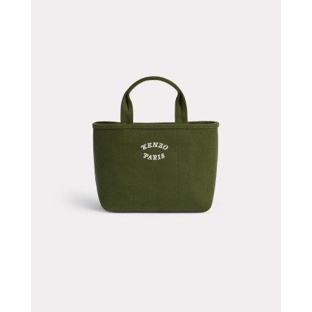 Petit tote bag réversible 'KENZO VERDY MARKET' en toile