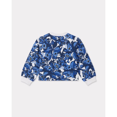 Sweatshirt en coton 'Blue Jungle'