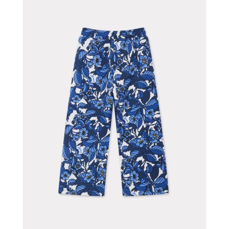 Pantalon de jogging en coton 'Blue Jungle'