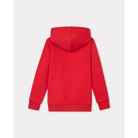 Sweatshirt à capuche brodé en coton