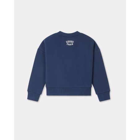 Sweatshirt brodé en coton