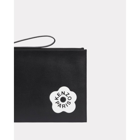 Grande pochette 'Boke Flower 2.0' en cuir