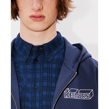 Sweatshirt à capuche brodé 'KENZO Kube'